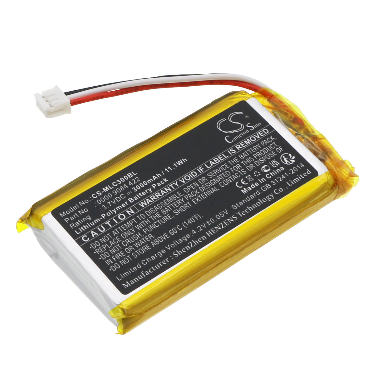 VINTRONS Batteria Li-ion 3,7V 900mAh – Sostituisce SAAM-SN0, OT860, 189950240 E Molti Altri Modelli (nero) - 5
