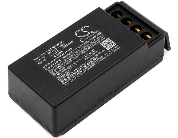 CAVOTEC M5-1051-3600 Replacement Battery For CAVOTEC M9-1051-3600 EX, MC-3, MC-3000, - vintrons.com