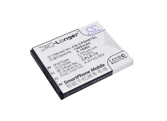 COOLPAD CPLD-75 Replacement Battery For COOLPAD 5870, 7260, 7260+, - vintrons.com