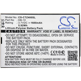CANON DB-10 Replacement Battery For CANON Wordtank Z400, Wordtank Z410, Wordtank Z800, Wordtank Z900, - vintrons.com