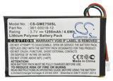 Garmin 361-00019-12 Replacement Battery For Garmin Edge 605, Edge 705, - vintrons.com