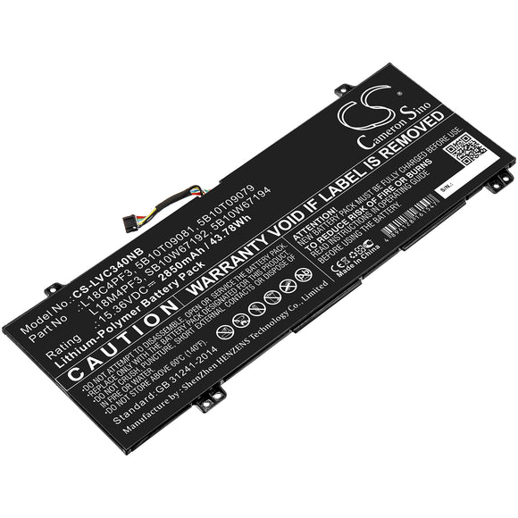 Battery For LENOVO IdeaPad C340-14API, IdeaPad Flex-14API,