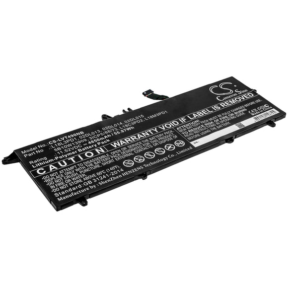 Battery For Lenovo ThinkPad T490s, ThinkPad T495s,