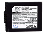 Battery For LEICA V-LUX1, / PANASONIC Lumix DMC-FZ18, - vintrons.com