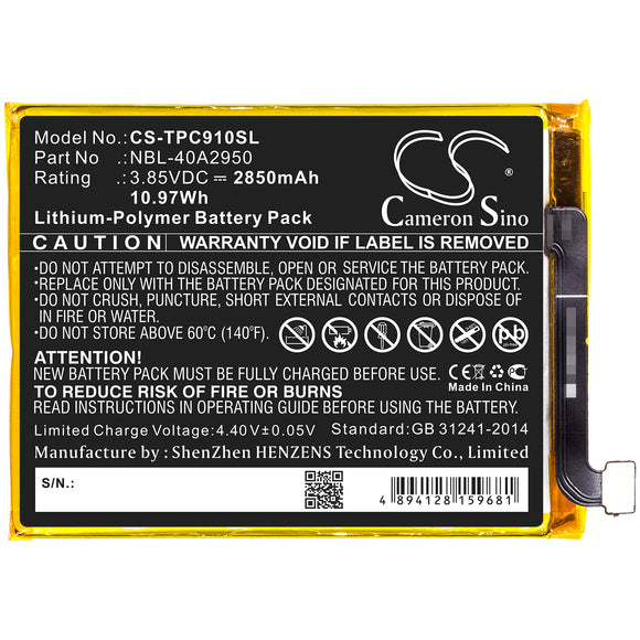 Battery For TP-LINK Neffos C9 Max, TP7062, - vintrons.com