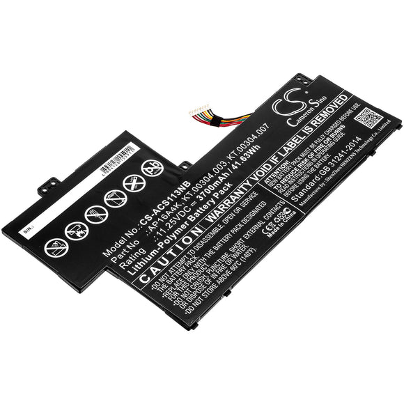 Battery Replacement For ACER Aspire One Cloudbook 11 AO1-132 Series,