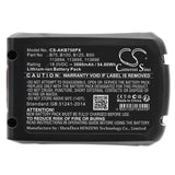 Battery For AL-KO 113857, AR 1835 cordless scarifier, Comfort AR 1835, Comfort GT 1825,