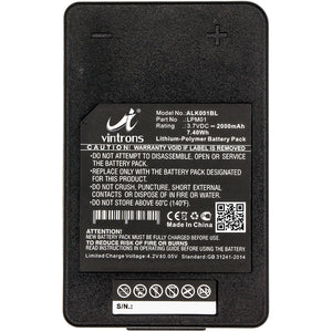 LPM01, R0BATT00E10A0 Replacement Battery For AUTEC LK NEO,