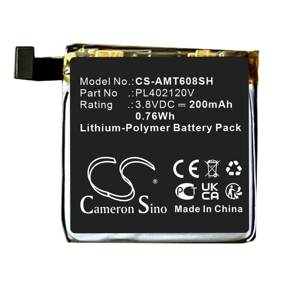 battery-for-amazfit-a1608-bip-pl402120v