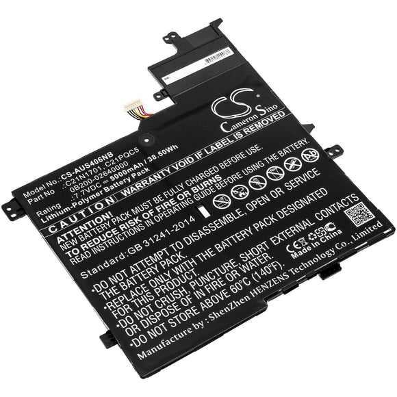 Battery For ASUS VivoBook S14 S406 Series, C21N1701, C21PQC5,
