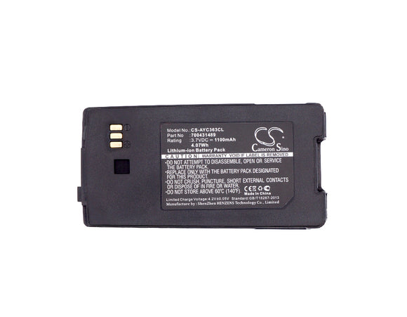 AVAYA 700431489, 700431497 Replacement Battery For AVAYA 3216, 3631, 3631 Comcode, SMT-W5110, SMT-W5110B, SMT-W5110C,