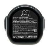 Battery For Black & Decker CD231, CD231K, CD231P8, CD9600, CD9600K, CD9600K-2, CD9602, CD9602K,