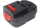 Battery For Black & Decker BD12PSK, BDBN1202, BDG1200K, BDGL12K, BDID1202, CD1200SK, CD12SFK,