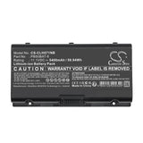 Battery For Clevo NH55ADY, NH57AF1, PB51DF2, PB51RF-G, PB70EF-G, PB71EF-G, PB50BAT-6, PB50BAT-6-62, - vintrons.com