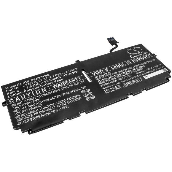 battery-for-dell-xps-13-9300-xps-13-9300-2020-xps-13-9300-i5-fhd-xps-13-9310-xps-13-9380-2xxfw-722kk-fp86v-wn0n0