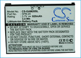 Battery For GARMIN-ASUS nuvifone M20, nuvifone M20US,