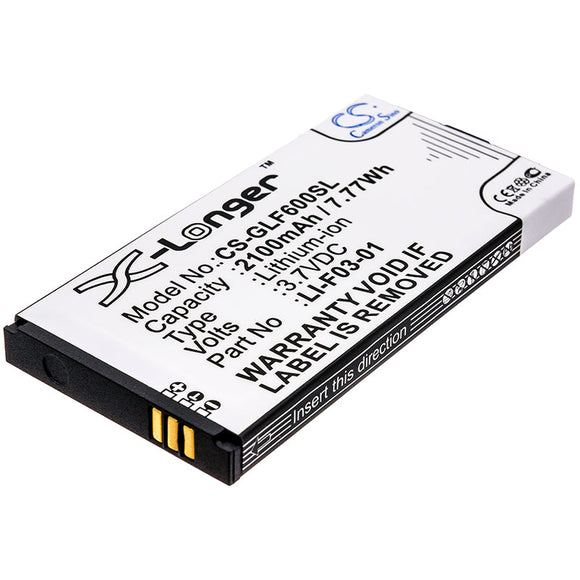 GOLF BUDDY LI-F03-01 Replacement Battery For GOLF BUDDY DSC-GB600, Platinum 4,