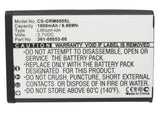 Battery For Garmin Montana 600, Montana 650, Montana 680, Monterra,
