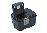 Battery For Hitachi C-2, CJ 14DL, DH 14DL, DH 20DV, DS 14DAF2, DS 14DFL, DS 14DFLG, DS 14DL,