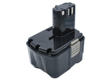 Battery For Hitachi C-2, CJ 14DL, DH 14DL, DH 20DV, DS 14DAF2, DS 14DFL, DS 14DFLG, DS 14DL,