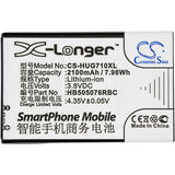 2100mAh Battery For HUAWEI A199, Ascend G606, Ascend G610, Ascend G610C,
