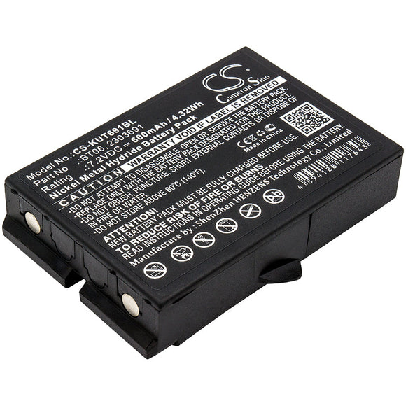 IKUSI 2303691, BT06 Replacement Battery For IKUSI 2303691, TM60, TM61, TM61Transmitters, TM62, TM62 Transmitters,