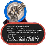 mcp187sl-shaver-wella-battery-for-wella-1871-0071-crom-style-pro-type-1871-wm1871-7960