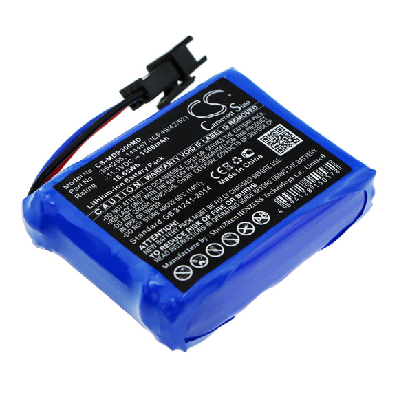 mdp300md-medical-medcaptain-battery-for-medcaptain-mp-30-mp-60-sys-6010-144457-(icp49/42/52)-654255