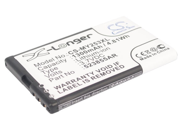 my253xl-mobilep-sagem-battery-for-sagem-253491226-alium-p/n-523855ar