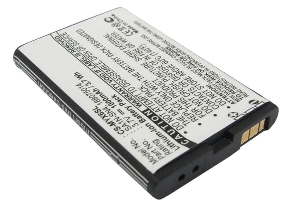 1000mAh Battery Replacement For Sagem MYV65,