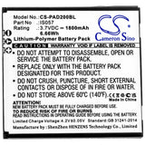 pad200bl-terminal-angelcare-battery-for-angelcare-ac327-ac337-ac527-ac320