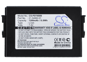 21-54882-01 Replacement Battery For SYMBOL PDT8000, PDT-8000, PDT8037, PDT-8037, PDT8046, PDT-8046, PDT8056, PDT-8056,