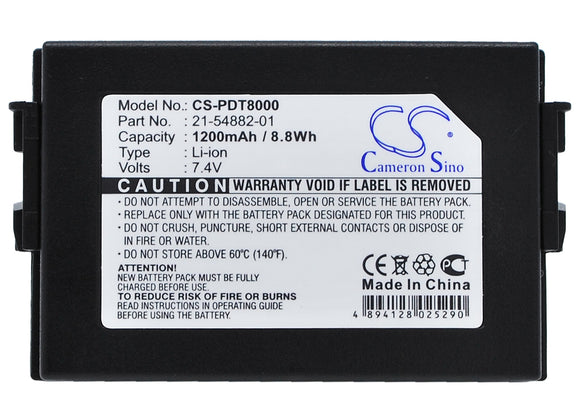 21-54882-01 Replacement Battery For SYMBOL PDT8000, PDT-8000, PDT8037, PDT-8037, PDT8046, PDT-8046, PDT8056, PDT-8056,