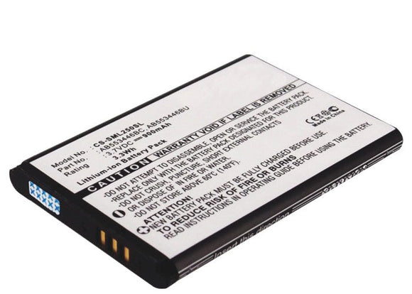 Battery For SAMSUNG Beat S, Champ, Diva Diamond, Diva Folder, E2652,