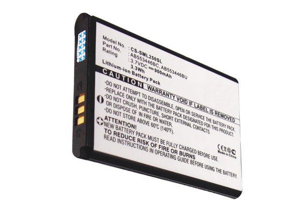 Battery For SAMSUNG Beat S, Champ, Diva Diamond, Diva Folder, E2652,