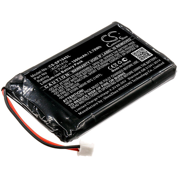 SONY KCR1410 Replacement Battery For SONY CUH-ZCT2, CUH-ZCT2U 2016, PlayStation 4, Playstation 4 Controller,