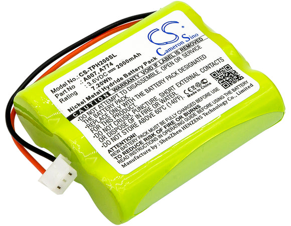 tph200sl-equipment-tpi-battery-for-tpi-709r-712-714-716-716n-717r-hxg-2d-hxg-2d-combustible-gas-leak-detector