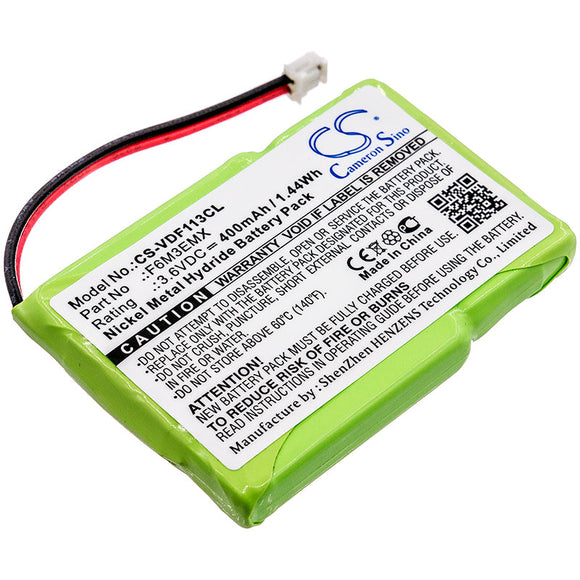 Battery For VODAFONE Phonefax 2395, WP-1130, WP-1233SMS, WP-12SMS,