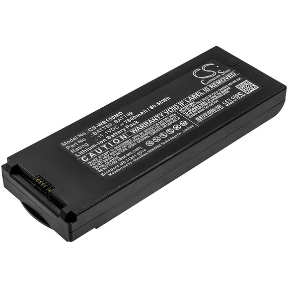 7800mAh Battery For Welch-Allyn Connex 6000 Vital Signs Monitor,