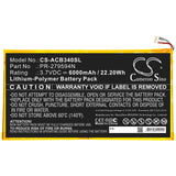 Battery For ACER Iconia One 10 B3-A40, - vintrons.com