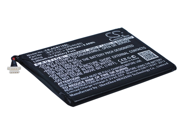ACER BAT-715(1ICP5/60/80), KT.00103.001 Replacement Battery For ACER Iconia B1-A71, Iconia B1-A71-83174G00nk, Iconia Tab B1, Iconia Tab B1-710, - vintrons.com