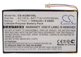 ACER BAT-715(1ICP5/58/94), KT.0010G.002D Replacement Battery For ACER B1-A71, Iconia B1-A71, Iconia B1-A71-83174G00nk, Tab B1, - vintrons.com