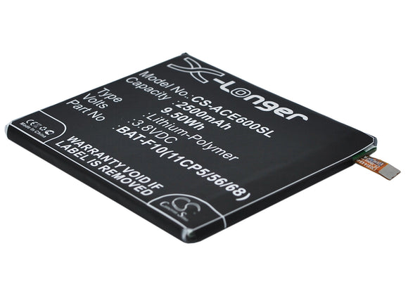 ACER BAT-F10(11CP5/56/68), KT.0010S.012 Replacement Battery For ACER Liquid E600, - vintrons.com