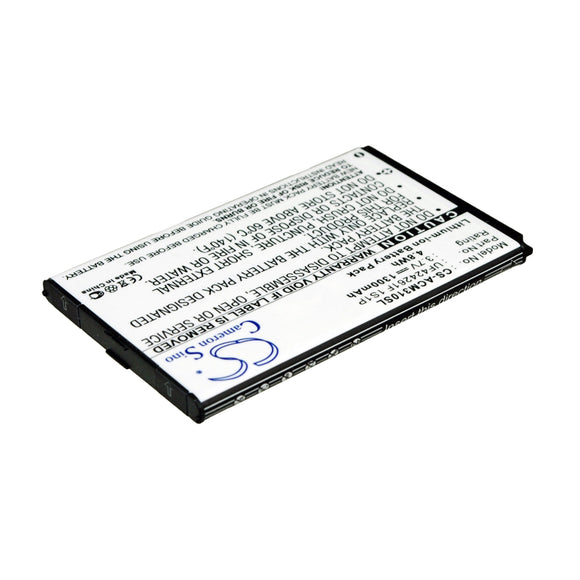 ACER BAT-310 (1ICP42/42/61), BAT-310 (1ICP5/42/61), BT-0010S.002, BT300107-011, UF424261F 1S1P Replacement Battery For ACER Allegro, M310, W4, - vintrons.com