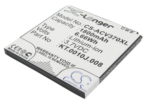 ACER JD-201212-JLQU-C11M-003, KT.0010J.008 Replacement Battery For ACER Liquid E2, Liquid E2 Dou, V370, - vintrons.com