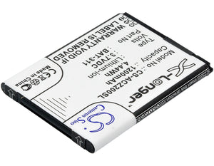 Battery For ACER Liquid M220, Liquid M220 Dual SIM, Liquid Z200, - vintrons.com