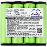 AEG 90005510600, 90016553200, 90016584800, 90016585000, AG406, AG406WD, AG4106, AG4108 Replacement Battery For AEG Electrolux AG406, ZB4106WD, - vintrons.com