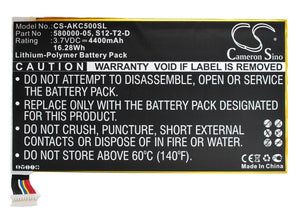 Battery For Amazon Kindle Fire HD 2013, Kindle Fire HD 3rd, - vintrons.com