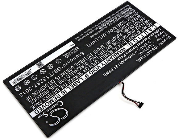 ALCATEL TLp058AC Replacement Battery For ALCATEL One Touch Plus 10