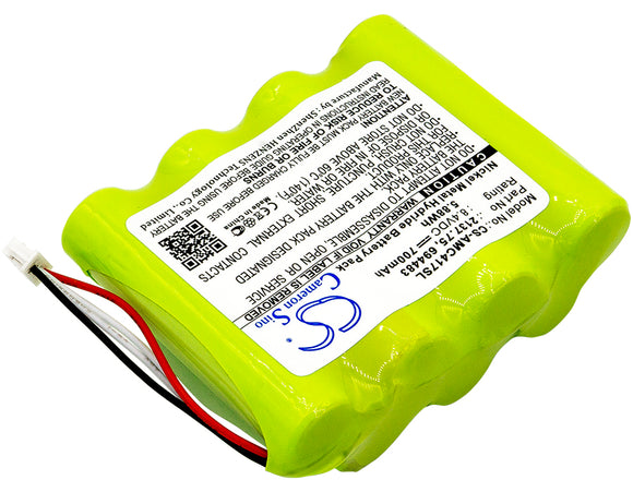 AEMC 2137.75, 694483 Replacement Battery For AEMC 6417 Ground Tester, PEL 102, PEL 103, - vintrons.com